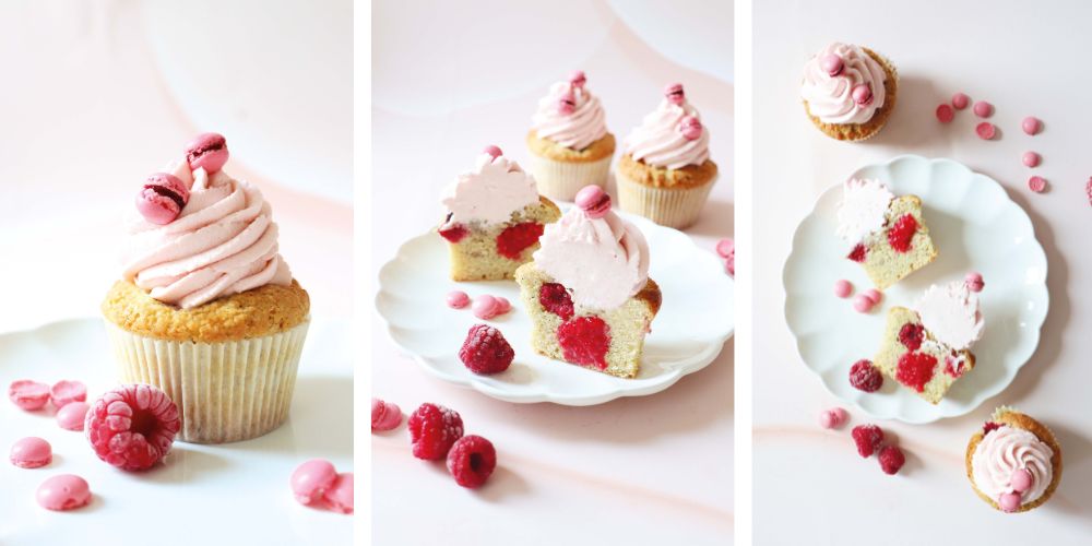 cupcakes framboise
